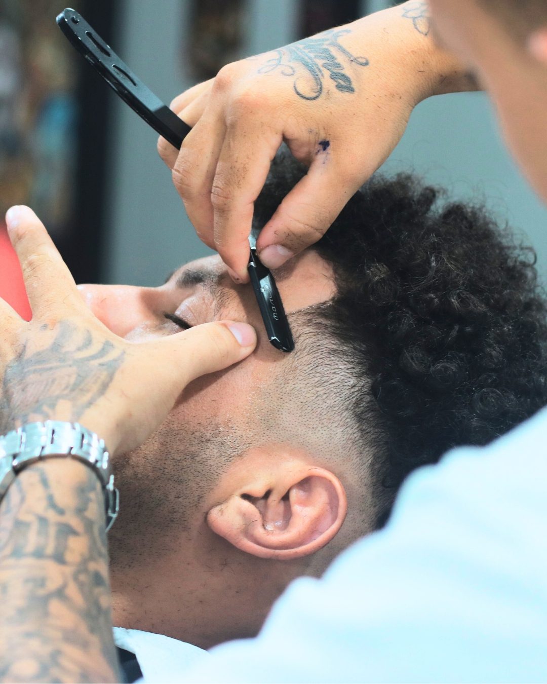 Corte masculino na Medeiros Barbershop em Brusque