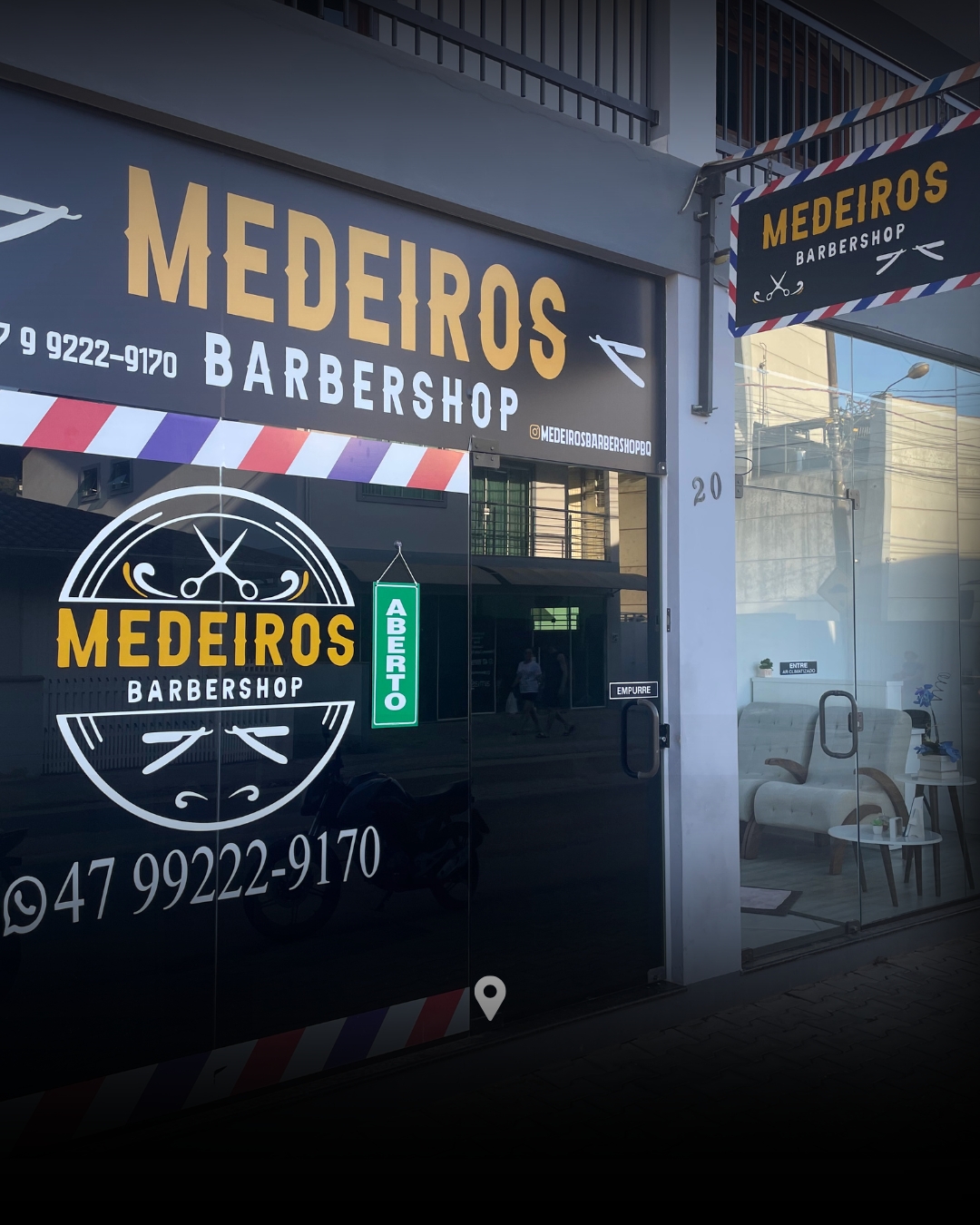 Unidade 02 Medeiros Barbershop Dom Joaquim em Brusque