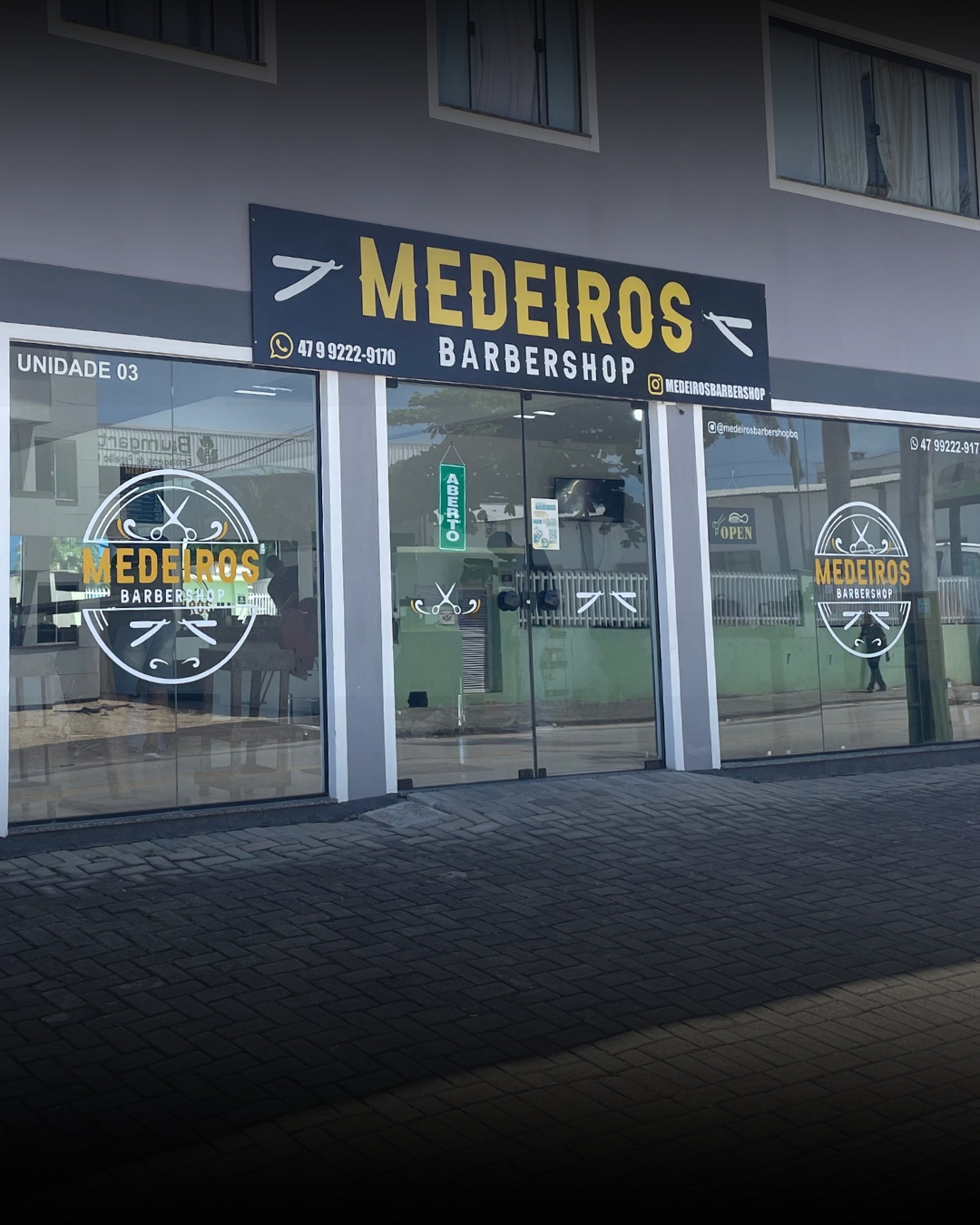 Unidade 03 Medeiros Barbershop Jardim das Bromélias em Brusque